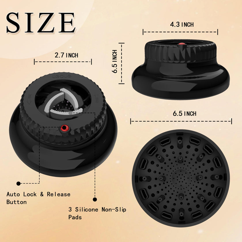 Hair Dryer Diffuser,Universal Diffuser Hair Dryer for 1.4in to 2.4in Blow Dryer,Hair Diffuser for Curly Hair and Natural Wavy Hair (Black) 🍁 All In One Marketplace Canada