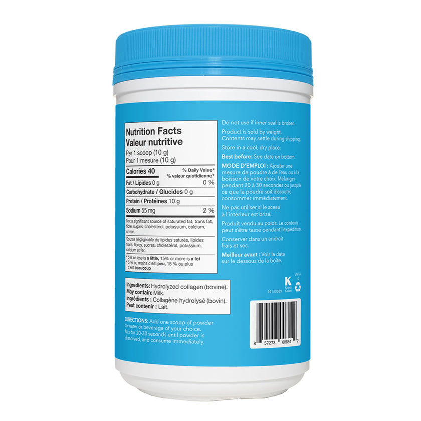 VITAL PROTEINS Bovine Collagen Powder, Hydrolyzed Collagen Per Serving - Unflavoured, 284 g 🍁 All In One Marketplace Canada