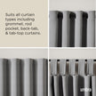 Umbra Twilight Double Curtain Rod Set – Wrap Around Design Ideal for Blackout or Room Darkening Panels, 30 to 84 Inches, Black 🍁 All In One Marketplace Canada