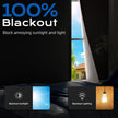 Blackout Curtains for Bedroom, 70