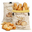 Beeswax Bread Bags for Sourdough, 2 Pack Reusable Bread Bag for Storage XL 17x13 Inch, Large Linen Bags for Homemade Sourdough - Keep Fresh, Freezer Safe 🍁 All In One Marketplace Canada