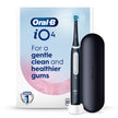 Oral-B iO4 Electric Toothbrush, for a Gentle Clean and Healthier Gums, Black, Rechargeable Electric Toothbrushes, iO Series 4 with 1 Power Toothbrush, 1 Brush Head, and 1 Travel Case 🍁 All In One Marketplace Canada
