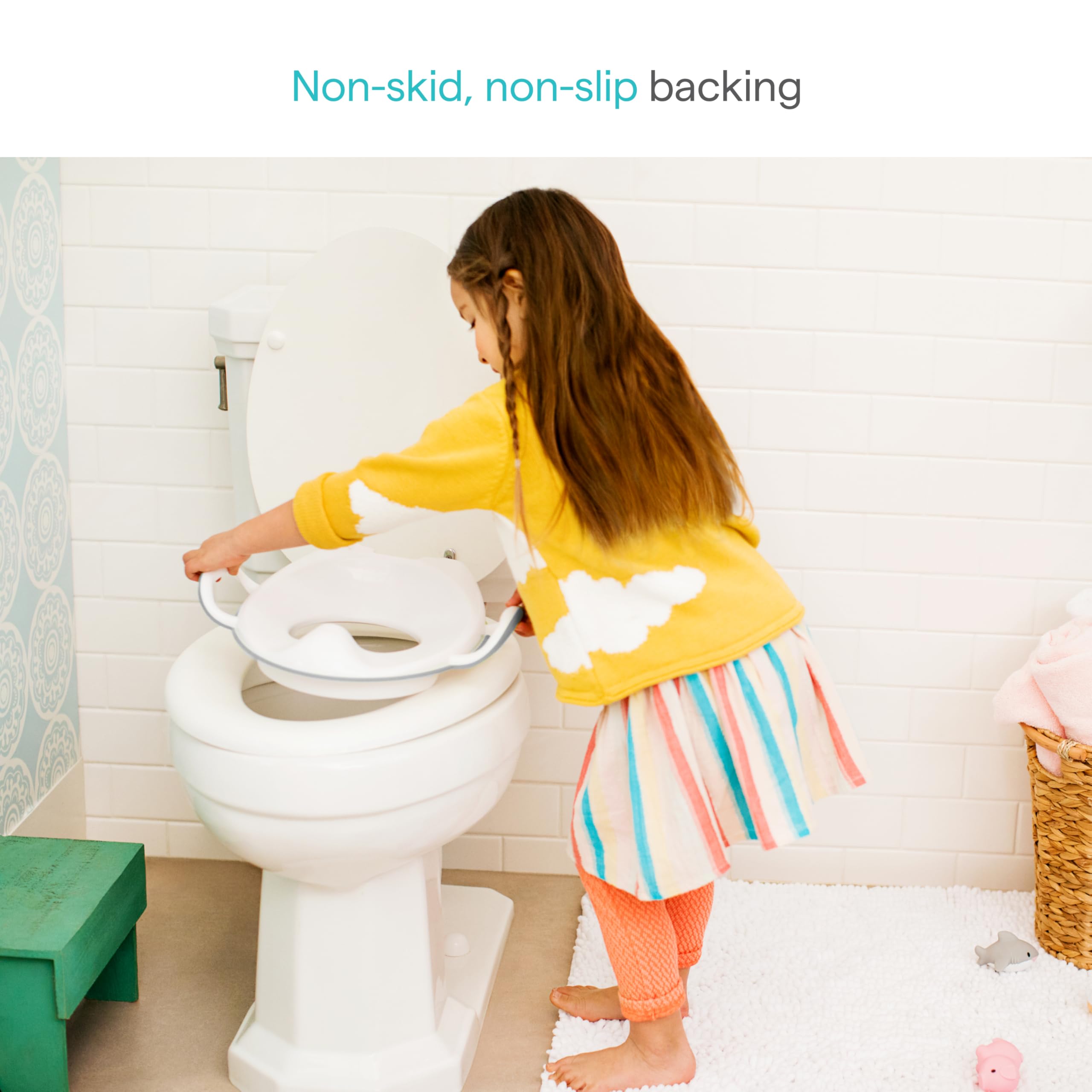 Munchkin Sturdy Potty Training Seat, Grey 🍁 All In One Marketplace Canada