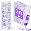30 Pack Disposable Power Mop Refills Pads for Swiffer Power Mop,Spray Wet Pads Refill for Swiffer,Disposable Swifter Mopping Pads Refills for Multi-Surface Floor Cleaning (Purple-30) 🍁 All In One Marketplace Canada