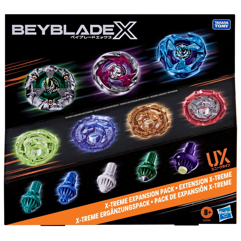 Beyblade X X-treme Expansion Pack | Includes 3 Blades, 4 Ratchets, 5 Bits | Battling Tops Game Toys, Ages 8+ 🍁 All In One Marketplace Canada