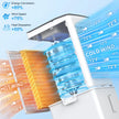 Portable Air Conditioner, 9.5L Portable AC Unit, 24H Fast Cooling, 3 Speeds Cooling Fan, Quiet Air Conditioner Portable w/7H Timer & Remote, Evaporative Air Cooler for Bedroom Home Office 🍁 All In One Marketplace Canada