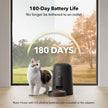 PETLIBRO Automatic Cat Feeder, 2L Timed Cat Feeder with 180-Day Battery Life, Automatic Pet Feeder for Cat & Dog, Cat Food Dispenser Program 1-6 Meals Control, Automatic Dog Feeder for Dry Food 🍁 All In One Marketplace Canada