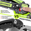 DEVENBO Cordless Mini Chainsaw, 6 Inch 880W Handheld Electric Saw with 2000mAh Battery, Portable Chainsaw for Gardening, Branch Cutting, Camping, Great Gift for Men & Dad 🍁 All In One Marketplace Canada