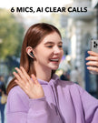 soundcore P40i by Anker, Noise Cancelling Wireless Earbuds, Adaptive Noise Cancelling to Environments, Heavy Bass, 60H Playtime, 2-in-1 Case and Phone Stand, IPX5, Wireless Charging, Bluetooth 5.3 🍁 All In One Marketplace Canada