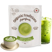 Organic Traditions Matcha Latte Powder, Japanese Matcha Green Tea With Coconut Milk, Naturally Occurring Caffeine And L Theanine, Lightly Sweetened Instant Latte Drink With Probiotics, 150g / 5.3oz 🍁 All In One Marketplace Canada