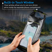 Pelican Marine IP68 Waterproof Dry Bag 2L w/Phone Pouch/Case - Black/Yellow 🍁 All In One Marketplace Canada
