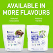 LEANFIT ORGANIC PLANT-BASED PROTEIN, Natural Chocolate - Vegan, Soy Free, Gluten Free, Dairy Free, Sugar Free - 21g Protein, 40 Servings, 1.5kg Bag 🍁 All In One Marketplace Canada