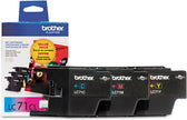 Brother LC71 Colour Ink Cartridges, Combo Pack (LC713PKS)