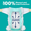 Pampers Swaddlers Diapers, Size S6 (23-44 lbs), 80 Count, Absorbent, Keeps Baby Dry and Comfortable, Skin Safe Disposable Baby Diaper 🍁 All In One Marketplace Canada
