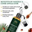 AVD Organics Raw Batana Oil for Hair | 100% Pure batana oil for Hair Growth - Promotes Thicker, Stronger Hair | Ideal for Men & Women | 120ML 🍁 All In One Marketplace Canada