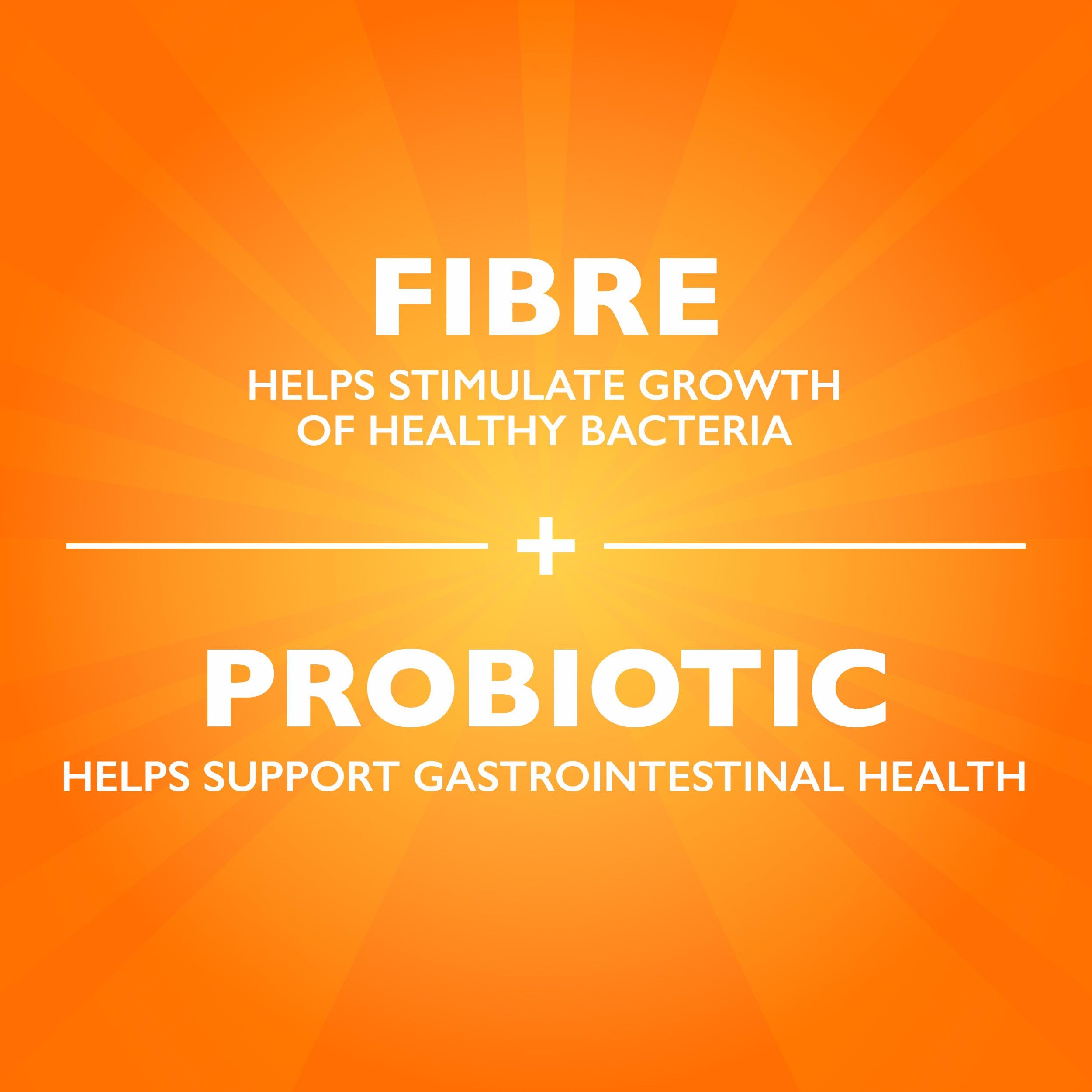 Metamucil Daily Fibre Gummies with Probiotics, Fuit Flavour, Daily Prebiotic + Probiotic, Fibre Supplement for Adults, Gelatin-Free, 50 Count 🍁 All In One Marketplace Canada