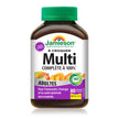 Jamieson 100% Complete Multivitamin Chewable for Adults Citrus Twist Flavour, with Lutein, Calcium, and Biotin. Supports Immunity, Energy, and Overall Health, No Artificial Colours, Flavours, or Preservatives, One Per Day, 80 Count