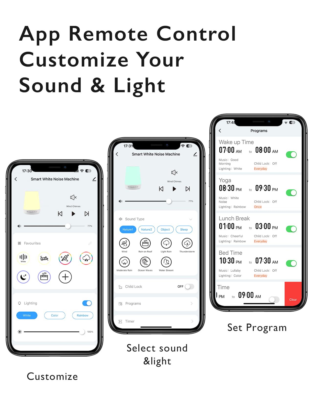 Baby Sound Machine, Momcozy White Noise Machine for Baby Sleeping with Night Light, Toddler Sleep Trainer 34 Soothing Sleep Sounds, Timer, App Remote Control, Personal Sleep Routine Alarm Clock(Blue) 🍁 All In One Marketplace Canada