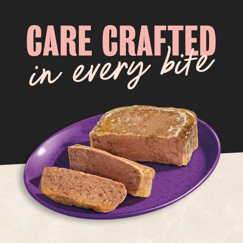CESAR Classic Loaf in Sauce Adult Wet Dog Food Mealtime Variety Pack, with 8 Filet Mignon, 8 Pork Tenderloin & 8 Smoked Bacon & Egg Flavours, 24x100g Trays 🍁 All In One Marketplace Canada