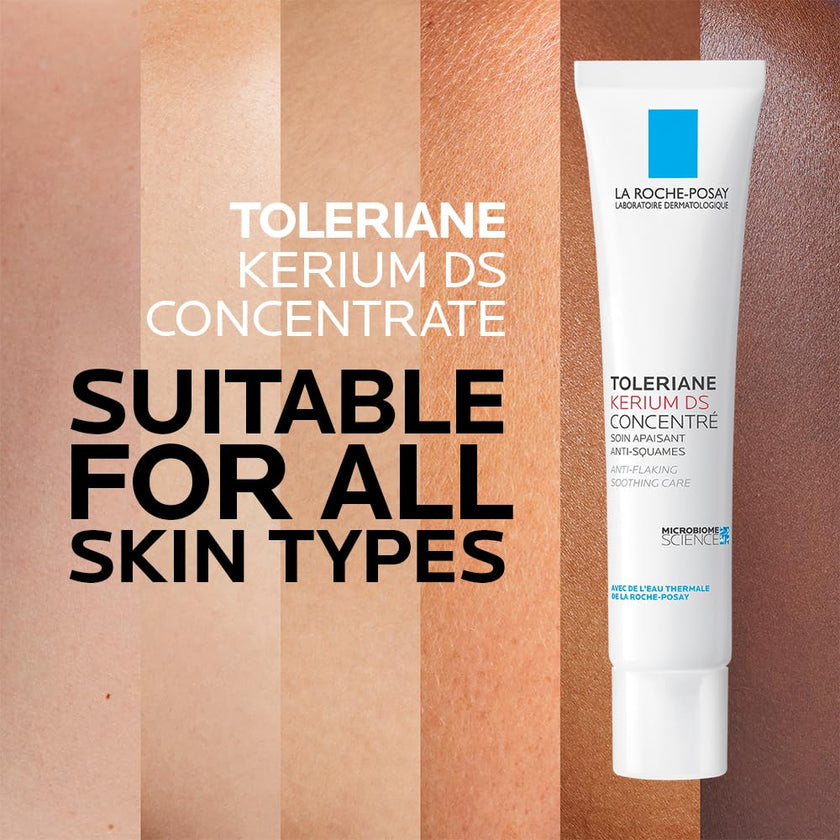 La Roche Posay Face Moisturizer, Toleriane Kerium DS Concentrate Moisturizer for Oily, Flaky, Red Skin. Hydrating Oil-Free Lotion, Suitable for Sensitive Skin & Dermatologist Recommended, 40mL 🍁 All In One Marketplace Canada