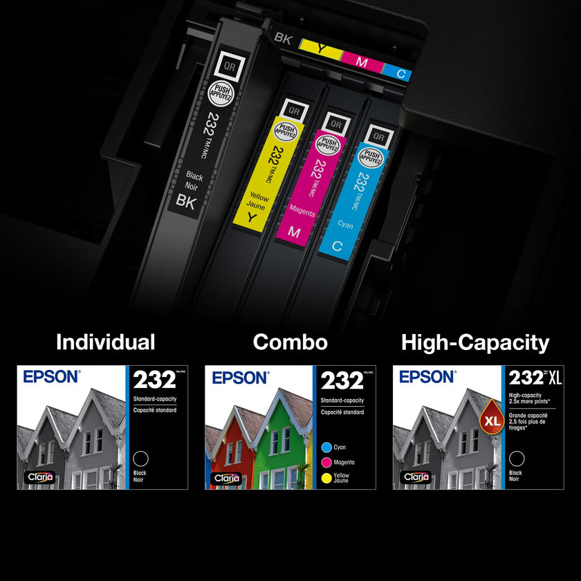 Epson 232XL Genuine High Capacity Black Ink Cartridge T232XL120 🍁 All In One Marketplace Canada