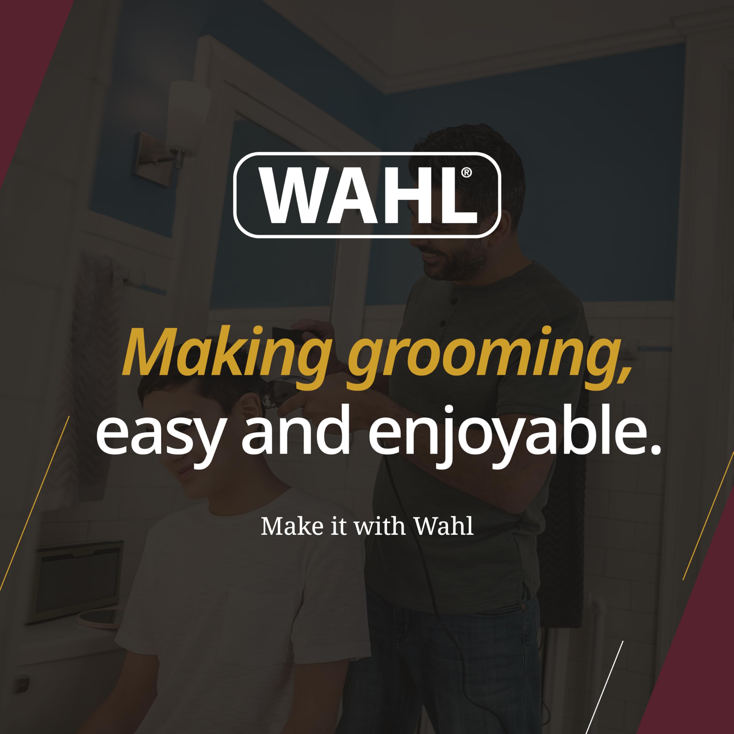 Wahl® Canada Sure Cut™ Home Haircutting Kit, Electric Hair Clipper, Grooming Kit for Men, Trim your hair at home, Certified for Canada - Model 3101 🍁 All In One Marketplace Canada