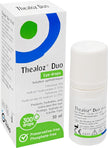 Thea Pharma Thealoz Duo Eye Drops, Clinically Proven for Dry Eyes, Hydration with Hyaluronic Acid & Trehalose, Tear Film Stabilization, Contact Lens Compatible - 10 ml (300 Drops) 🍁 All In One Marketplace Canada