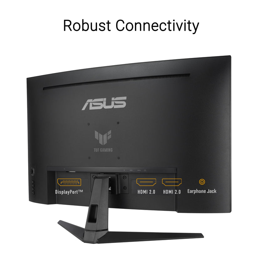 ASUS TUF Gaming 31.5” 1440P Curved HDR Gaming Monitor (VG32WQ3B) – QHD (2560 x 1440), 180Hz, 0.5ms, 1500R, Extreme Low Motion Blur, FreeSync, 90% DCI-P3, Shadow Boost, DisplayWidget, 3 yr Warranty 🍁 All In One Marketplace Canada