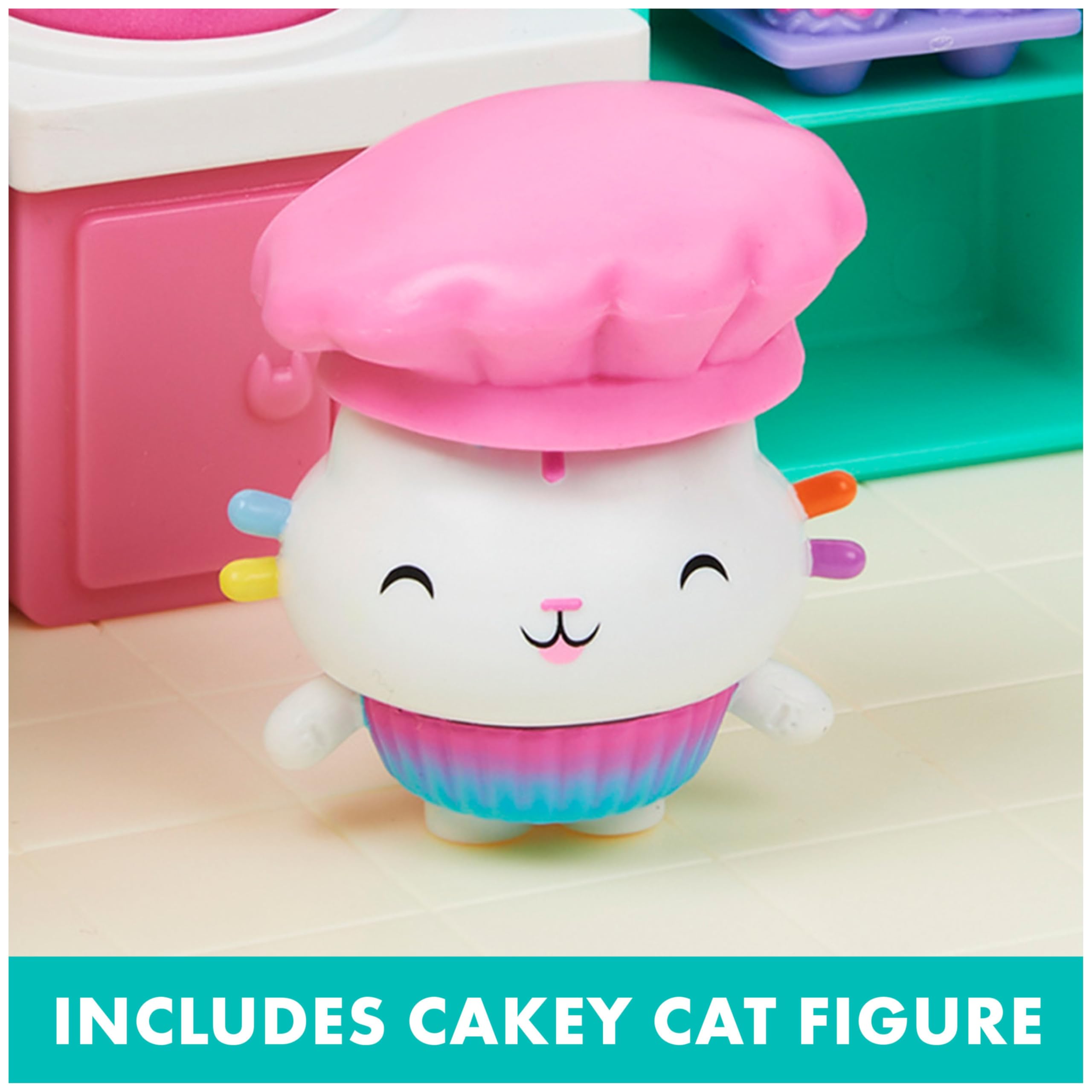 Gabby’s Dollhouse, Bakey with Cakey Kitchen with Figure and 3 Accessories, 3 Furniture and 2 Deliveries, Kids Toys for Ages 3 and up 🍁 All In One Marketplace Canada