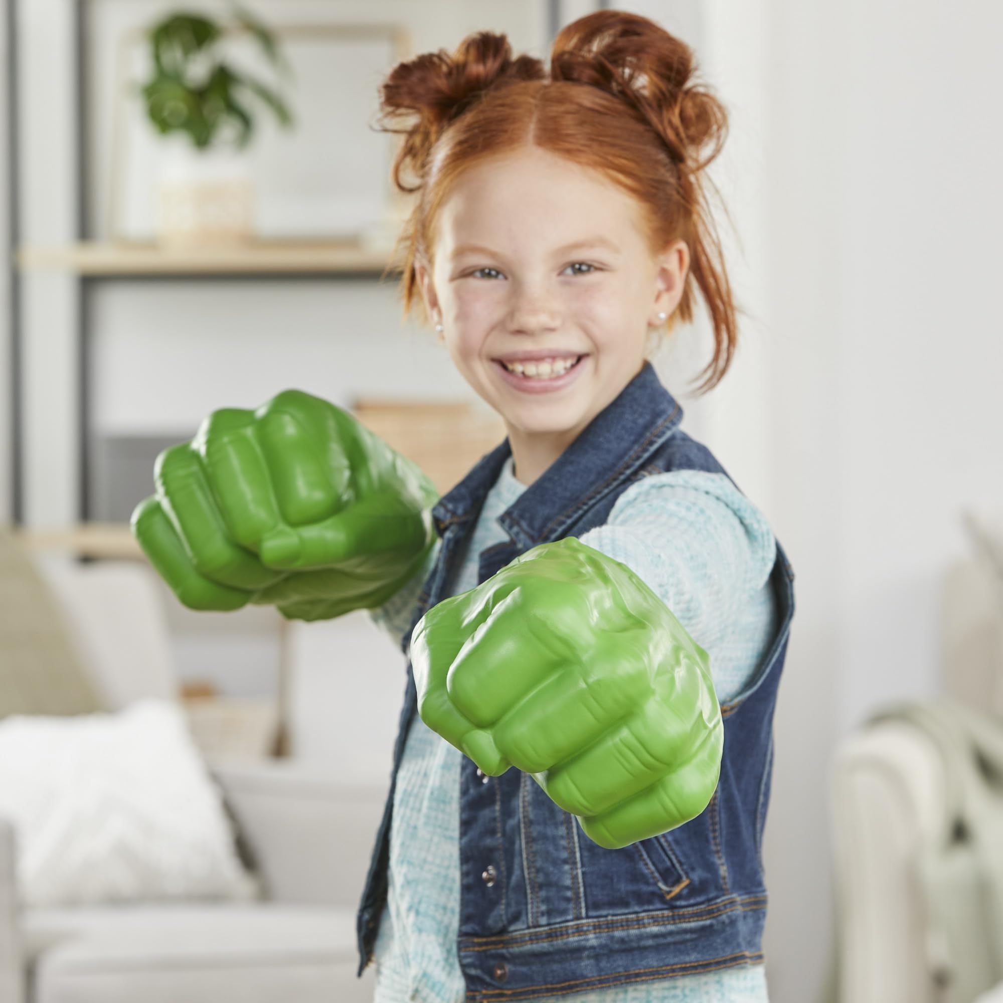 Marvel Hulk Gamma Smash Fists, Soft Foam Role Play Toy, Avengers Super Hero Toys for Kids Ages 5 and Up 🍁 All In One Marketplace Canada