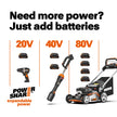 WORX WG261.9 20V PowerShare 22