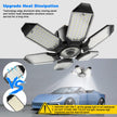 POLARPRA Garage Lights - 2Pack Super Bright 32000LM LED Garage Ceiling Light 6500K LED Shop Light w/ 6 Deformable Panels Screw in E26/E27 Socket Light Bulbs for Workshop Storage Warehouse Attic 🍁 All In One Marketplace Canada