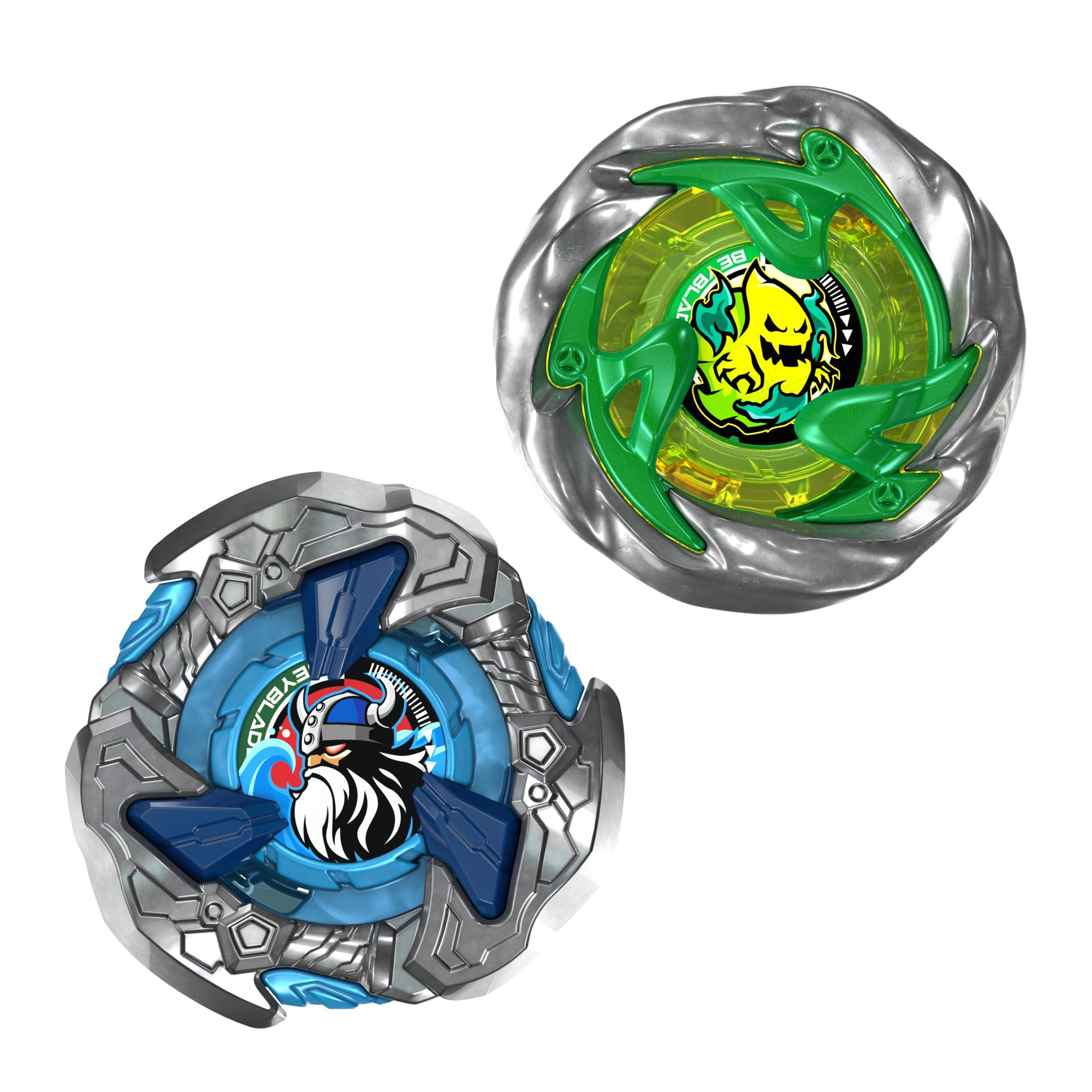 Beyblade X Circle Ghost 4-60LR UX & Hack Viking 4-55O UX Takara Tomy Dual Pack Set with 2 Right-Spinning Tops, Battling Tops Game Toys, Ages 8+ 🍁 All In One Marketplace Canada