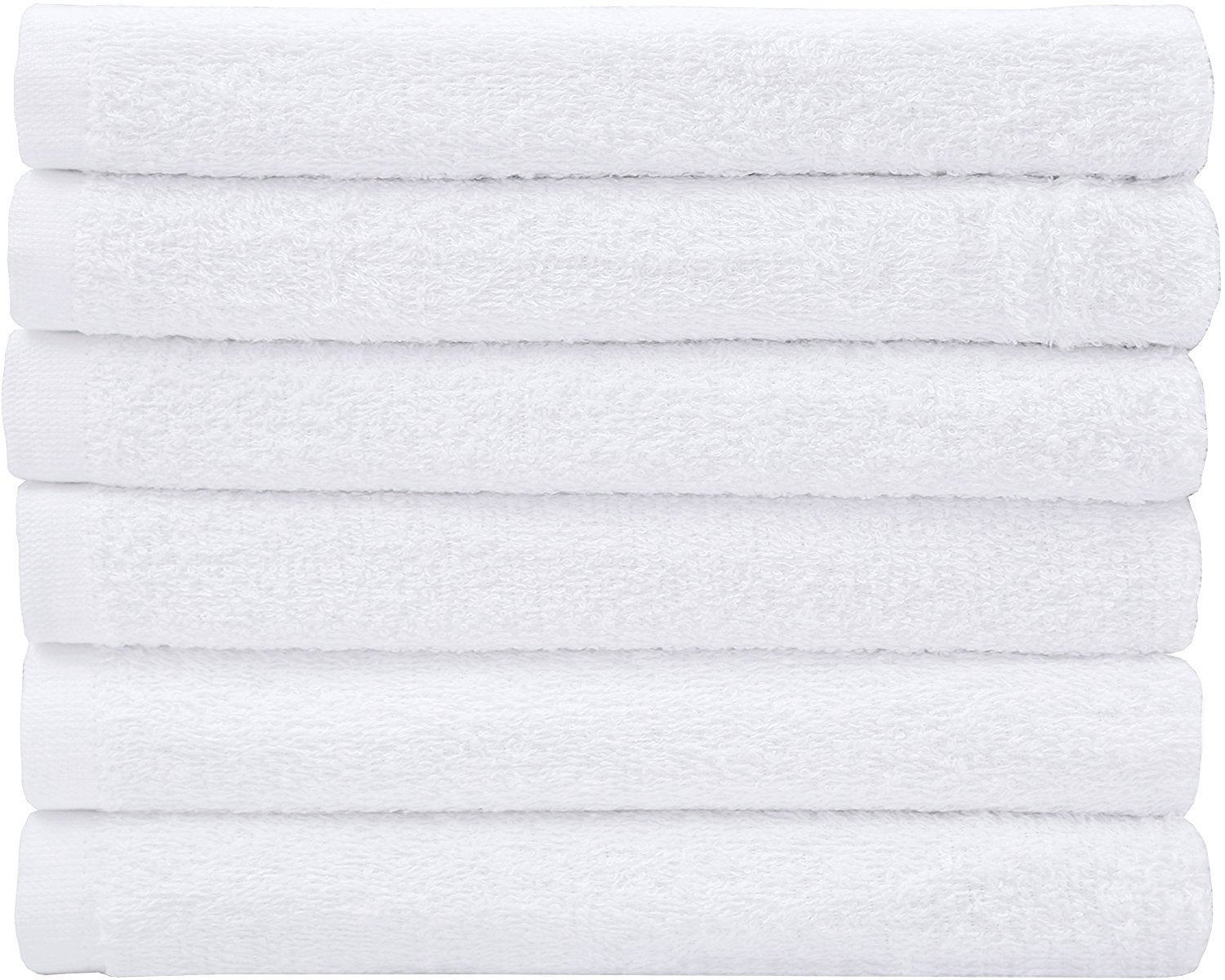 Utopia Towels - Cotton Washcloths Set - 100% Ring Spun Cotton, Premium Quality Flannel Face Cloths, Highly Absorbent and Soft Feel Fingertip Towels (24 Pack, White) 🍁 All In One Marketplace Canada