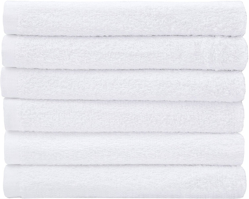 Utopia Towels - Cotton Washcloths Set - 100% Ring Spun Cotton, Premium Quality Flannel Face Cloths, Highly Absorbent and Soft Feel Fingertip Towels (24 Pack, White) 🍁 All In One Marketplace Canada