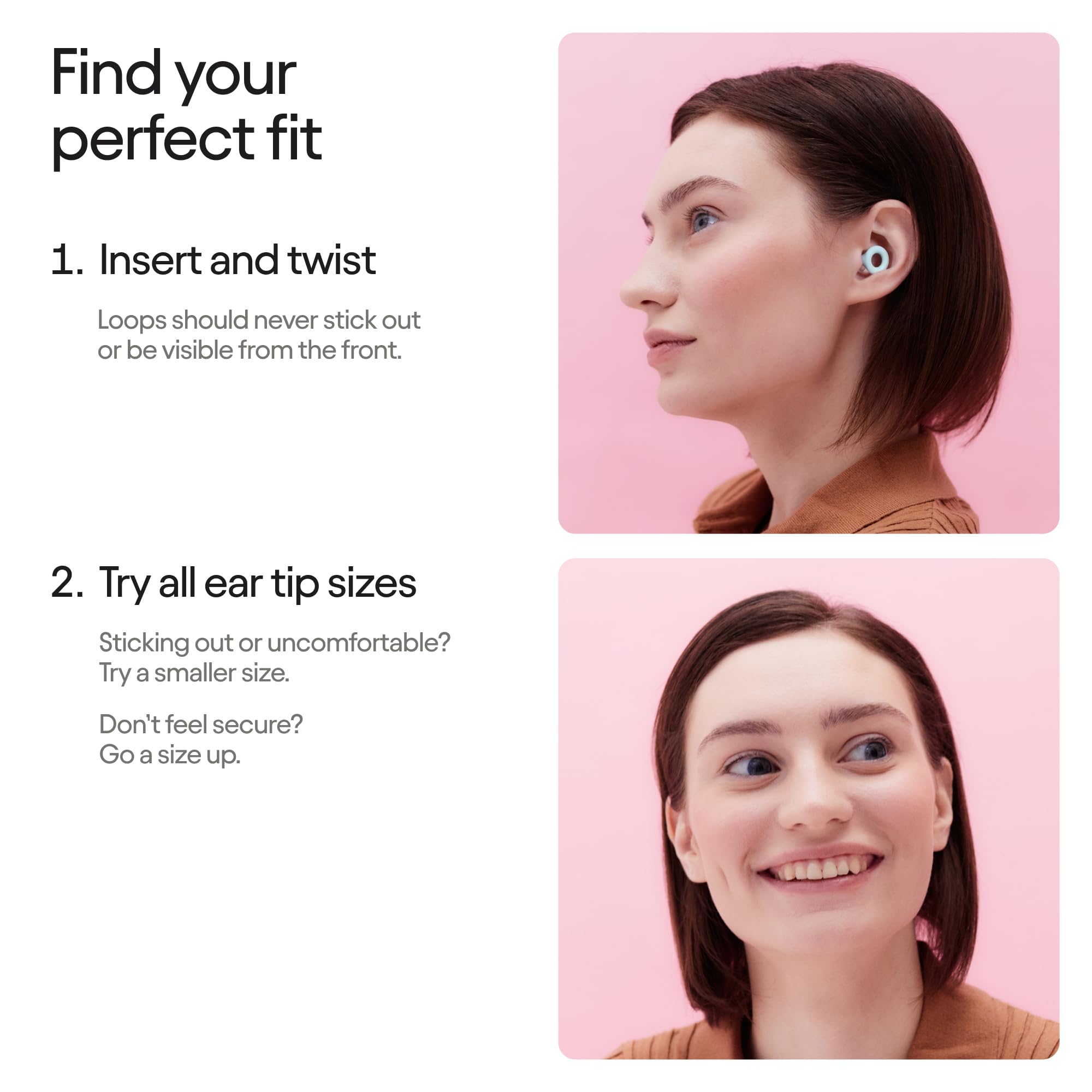 Loop Quiet 2 Ear Plugs – Ultra-Comfy Reusable Noise-Reducing Earplugs For Sleep, Deep Focus, Travel, Noise Sensitivity | Flexible Hearing Protection | Customizable Fit | 24dB (SNR) Noise Reduction 🍁 All In One Marketplace Canada