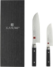 Kasumi - DAMASCUS Set, Jap Chef Knife 18cm/7