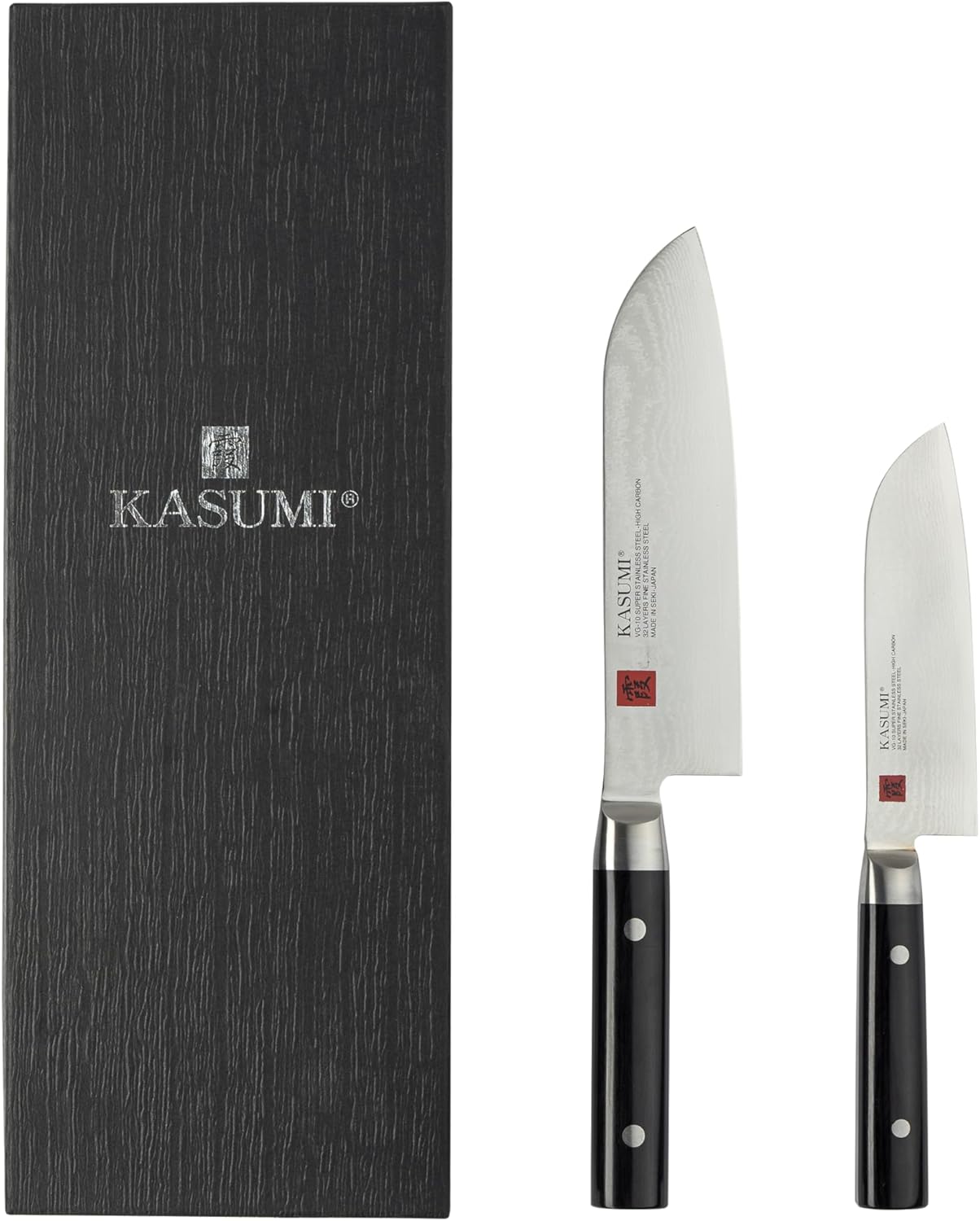 Kasumi - DAMASCUS Set, Jap Chef Knife 18cm/7
