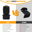 Car Seat Protector for Child Car Seat, Siivton Carseat Seat Protectors for Leather and Fabric Seats, with Mesh Pockets, Non-Slip Backing, Carseat Protectors for Vehicles (One Pack, Black) 🍁 All In One Marketplace Canada