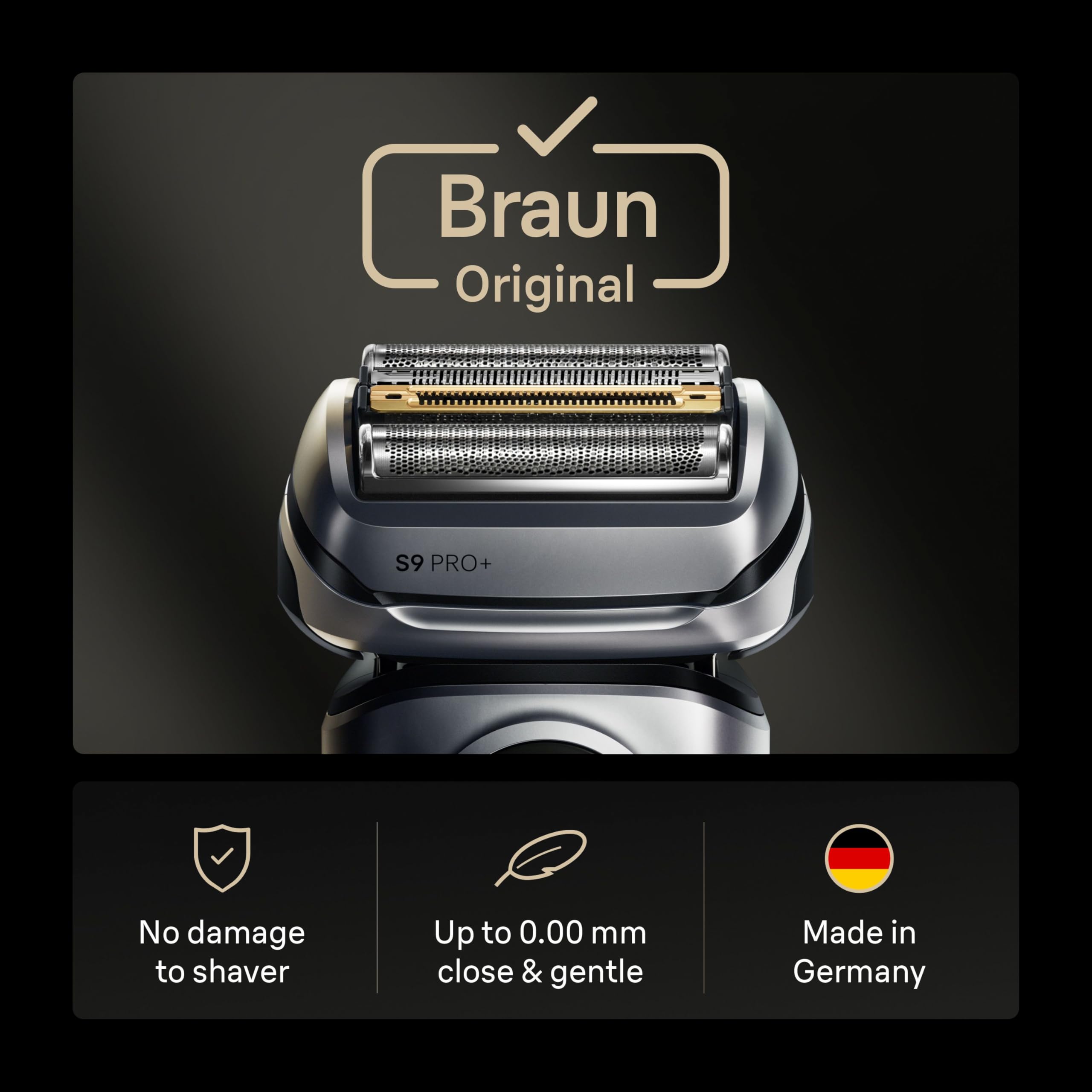 Braun Series 9 Replacement Head, Electric Razor Men, Original Replacement Head Series 9 96M, Silver 🍁 All In One Marketplace Canada
