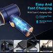 KMM Handheld Car Vacuum Cleaner, 19000Pa Vacuum Cleaner and Air Duster, 120W High Power Hand Held Vacuum with LED Light and Multi-Nozzles for Car, Home, Office, Pet Medium 🍁 All In One Marketplace Canada