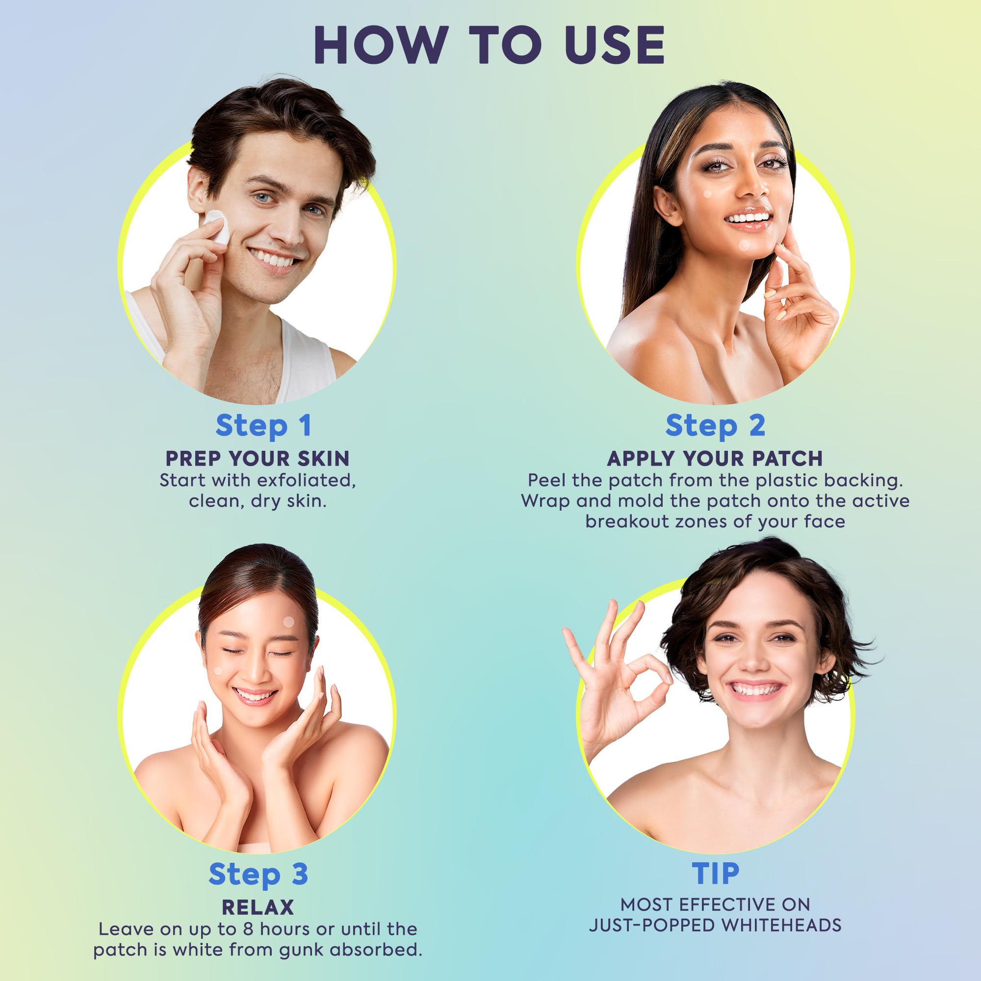 LivaClean 330 CT Pimple Patches for Face w/Hydrocolloid Only | Ideal for Sensitive Skin - Four Sizes - Pimple Patch, Hydrocolloid Patch, Acne Patches for Face 🍁 All In One Marketplace Canada