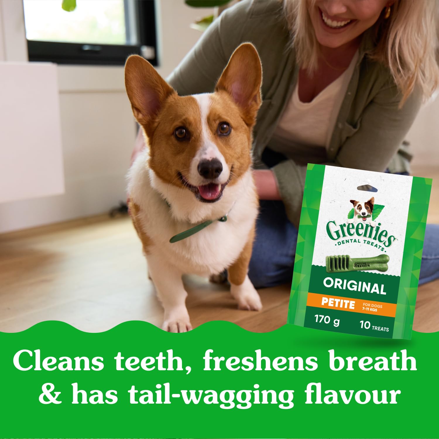 GREENIES Dog Treats Original Petite Natural Dental Care, (90 Treats) 54oz. Pack 🍁 All In One Marketplace Canada
