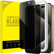 JETech Privacy Screen Protector for iPhone 15 Pro Max 6.7-Inch, Anti-Spy Tempered Glass Film with Easy Installation Tool, 2-Pack 🍁 All In One Marketplace Canada