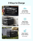 EUHOMY 12 Volt Refrigerator, 80QT(75L) 12V Fridge, Electric Cooler APP Control, Car Fridge 12/24V DC 110-240V AC, Car Refrigerator 0℉~68℉, 12 Volt Cooler for Camping, Trip, Truck, Boating, Outdoor 🍁 All In One Marketplace Canada