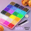 KCZ 30000pcs Resin Jelly Rhinestones – 3mm Mixed-Color Flatback Gems for Bedazzling, Diamond Art, Nail Art, Shoes, Crafts & DIY Projects 🍁 All In One Marketplace Canada