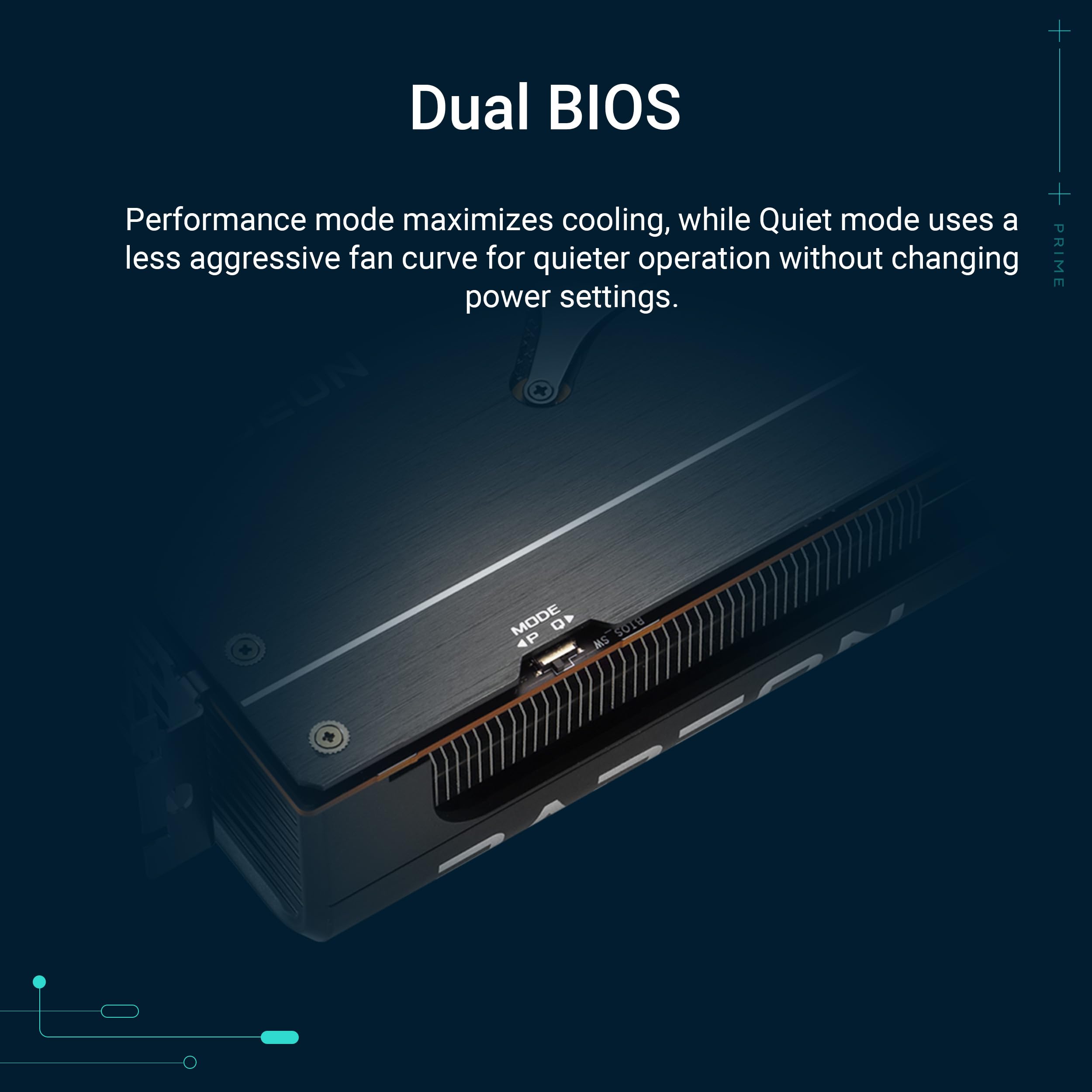 ASUS Prime Radeon™ RX 9070 XT OC Edition Graphics Card (PCIe 5.0, HDMI/DP 2.1, 2.5-Slot Design, axial-tech Fans, Dual Ball Fan Bearings, Dual BIOS, ASUS GPU Guard) 🍁 All In One Marketplace Canada