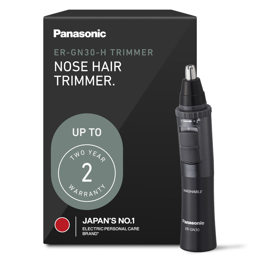 Panasonic ERGN30H nose & ear Hair Trimmer, Black Compact, 0.14 kilogram 🍁 All In One Marketplace Canada