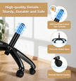 Office Chair, SPRDENG Ergonomic Office Chair with Two-Way Adjustable Lumbar Support & Headrest, High Back S-Shaped Computer Chair with Flip-up Padded Armrests, Swivel Task Chair for Home Office 🍁 All In One Marketplace Canada