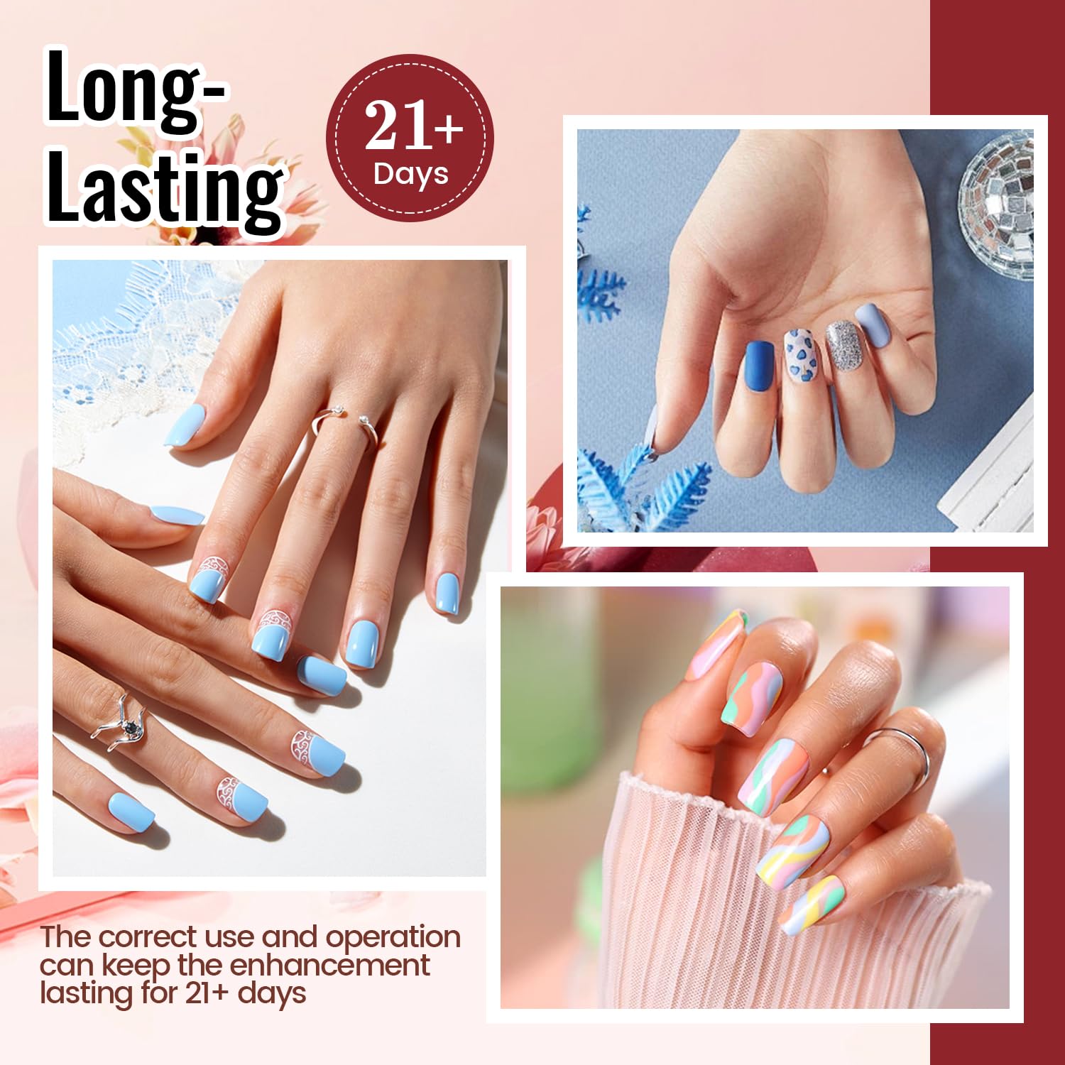 36 PCS Gel Nail Polish Kit with U V Light include 32 Colors Gel Polish Nail Soak Off Base No Wipe Top and Matte Top Coat Nail Polish Set Manicure Tools Lamp Gifts for Women 🍁 All In One Marketplace Canada